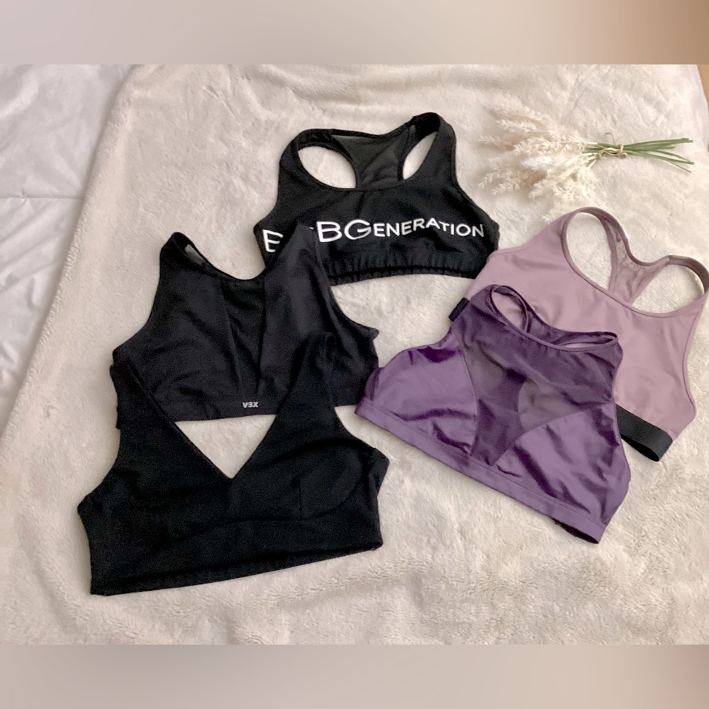 Victoria’s Secret VSX Sports bra / bralette bundle size large